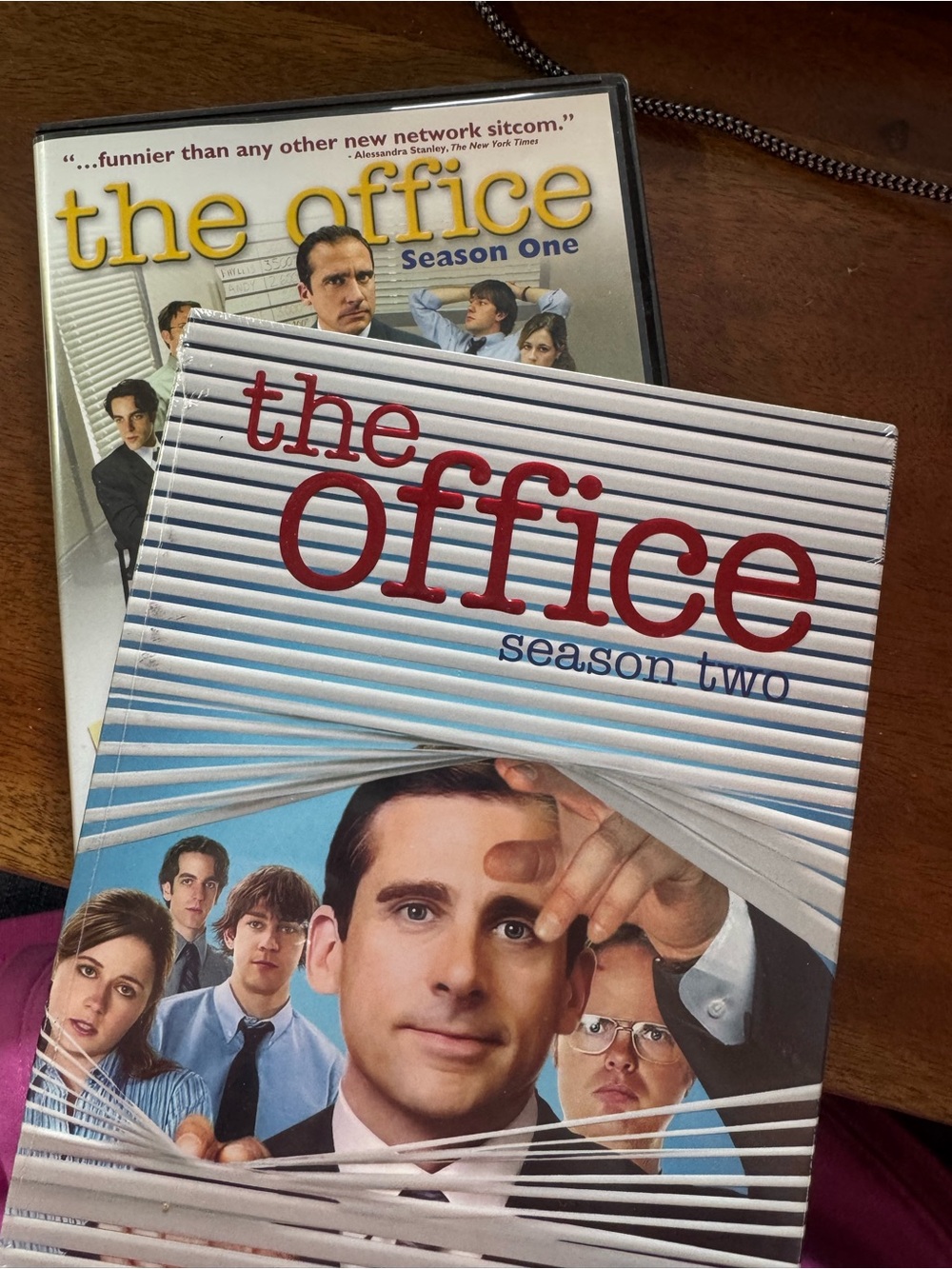 The Office Season One and Two DVDs